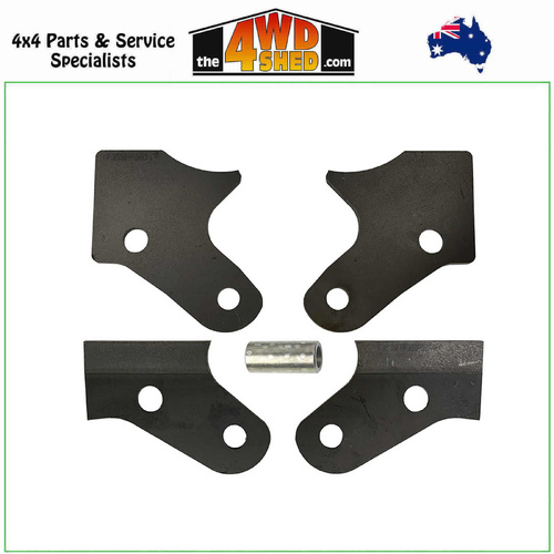 Superior Rear Lower Shock Mounts suit Gas Shocks Nissan Navara NP300 2021-On
