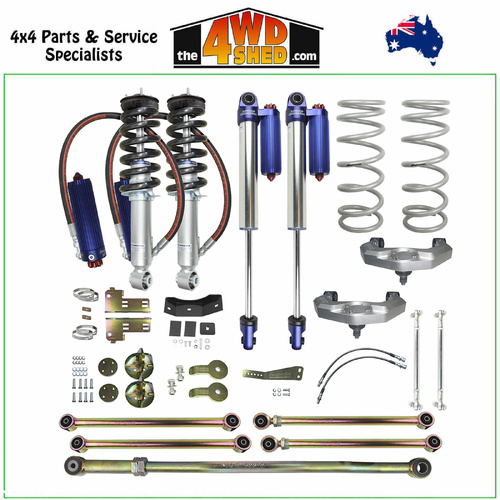 Superior Remote Reservoir 2.0 4 Inch 100mm Suspension Lift Kit Nissan Navara NP300 2020-On