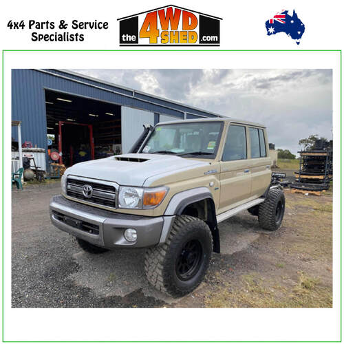 Superior Outback Tourer Leaf Sprung 2" Lift 33-34" Tyres Chromoly Diamond Diff 4.2T GVM Toyota Landcruiser 79 Series Gen 2 Dual Cab