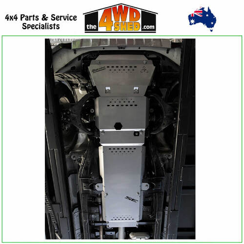 Superior Engine Gearbox Transfer Case Guard Bash Plate Kit Mazda BT50 Isuzu DMAX 2020-On