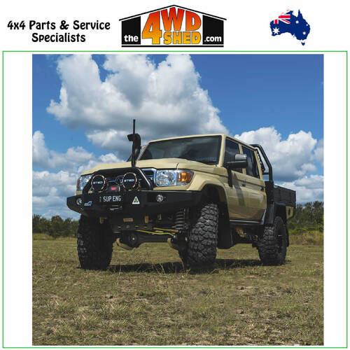 Outback Tourer High-Lift Bolt In Coil Conversion 37" Tyres Track Corrected Chromoly Diamond Diff 4T GVM Toyota Landcruiser 79 Series Gen 3 Dual Cab