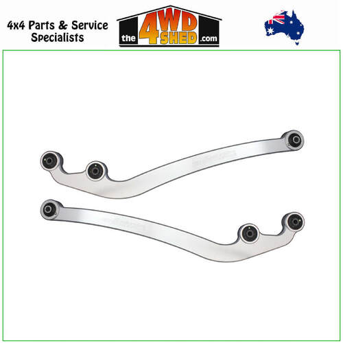 Superior Billet Series 7075-T6 Alloy Radius Arms Toyota LandCruiser 76 78 79 Series 8/2016-On (Curved Style Arms)