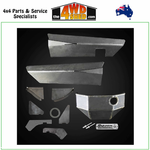 Superior Gen 2 Rear Diff Brace and Guard Kit Nissan Patrol GQ GU H233 