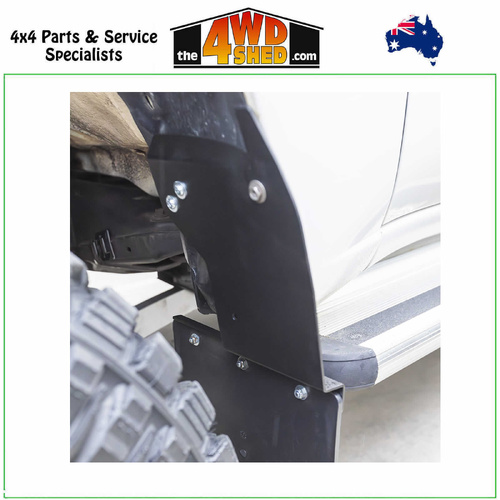 Superior Mudflap Brackets OE to -12 Offset Toyota Landcruiser 105 Series - FRONT