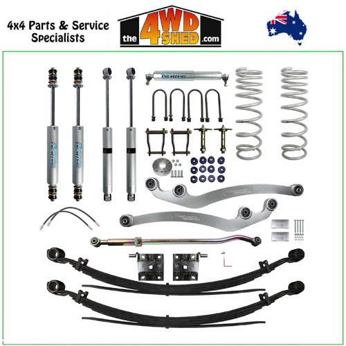 Superior Engineering 5 Inch 125mm Suspension Lift Kit Toyota 78 Series 2023-On 2.8lt 4cyl
