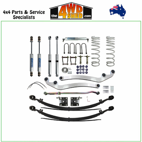 Superior Engineering 3 Inch 75mm Suspension Lift Kit Toyota Landcruiser 79 Series Single Cab 2023 on 2.8lt 4cyl