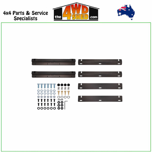 Superior Billet Series 6061 T6 Alloy Universal Quick Disconnect Mudflap Bracket Kit 230mm