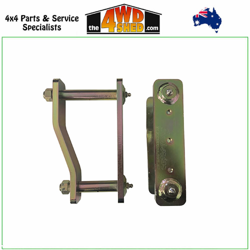 Superior Extended Shackles 2 Inch 50mm Toyota Hilux N80 2015-2025