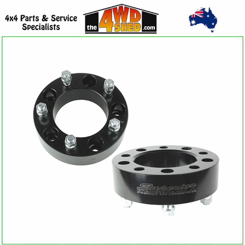 Superior Steel Wheel Spacers 2 Inch 50mm 5 Stud Toyota Landcruiser 76 78 79 100 105 Series