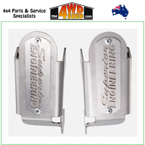 Superior 304 Stainless Steel ABS Sensor Guards Rear Toyota Landcruiser 300 Series (Pair)