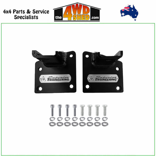 Superior Sway Bar Brackets High Clearance Nissan Patrol GQ GU - Front 