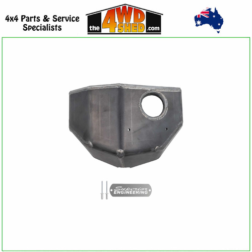 Superior Gen 2 Weld-On Heavy Duty Diff Guard Toyota Landcruiser 76 78 79 Series 11/2016-On - FRONT