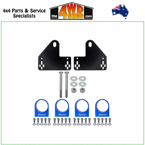 Superior Billet Series 6061-T6 Alloy 2.0 2.5 ECDS Shock Reservoir Mount Nissan Patrol GQ - REAR