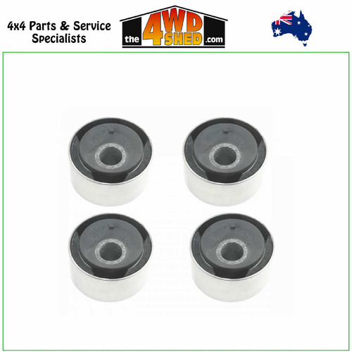 Superior Castor Bushes Rubber Toyota Landcruiser 76 78 79 Series - 2 Inch Lift