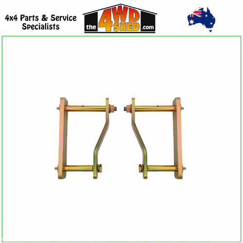Superior Extended Shackles 2 Inch 50mm Mitsubishi Triton MV - Rear