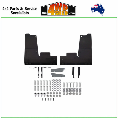 Superior Premium Mudflap Kit Toyota Hilux Wide Track Rogue GR Sport 2022-On 4 Inch Lift and 33 Inch Tyre - FRONT