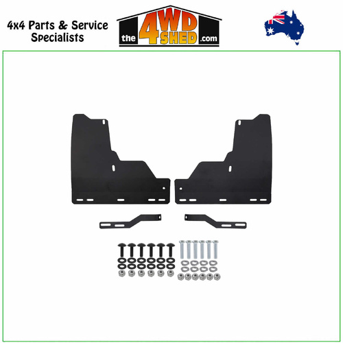 Superior Premium Mudflap Kit Toyota Hilux Wide Track Rogue GR Sport 2022-On 2 Inch Lift and 32 Inch Tyre - FRONT