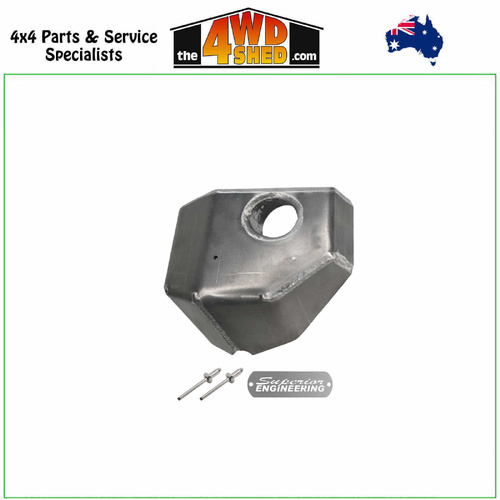Superior Gen 2 Weld-On Heavy Duty Diff Guard Toyota Landcruiser 80 105 76 78 79 Series - Front