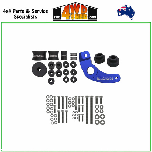 Superior Billet Series 6061-T6 Alloy 40mm Diff Drop Kit Toyota Landcruiser 200 Series 