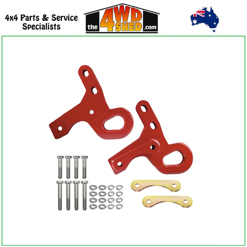 Superior Heavy Duty Soft Shackle Compatible Recovery Points Toyota Landcruiser 76 78 79 Series