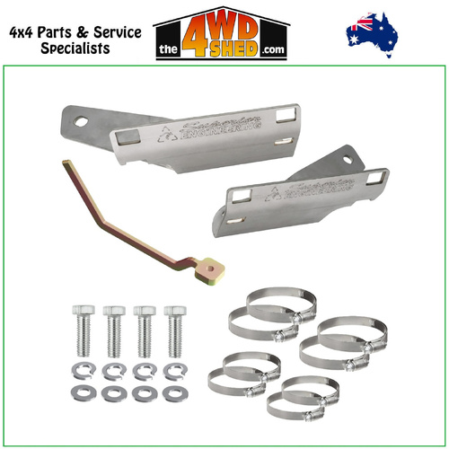 Superior 304 Stainless Steel 2.0 2.5 Shock Remote Reservoir Mount Kit 200 Series - Rear