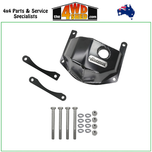 Superior Gen 2 Bolt-On Heavy Duty Diff Guard Toyota Landcruiser 80 105 76 78 79 Series 09/1999-10/2016 - Front