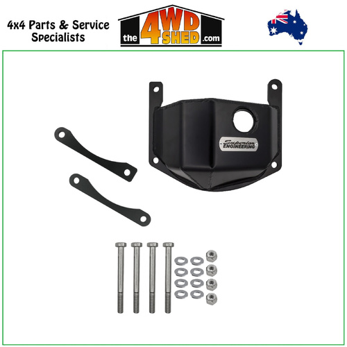 Superior Gen 2 Bolt-On Heavy Duty Diff Guard Toyota Landcruiser 76 78 79 Series 11/2016-On - Front