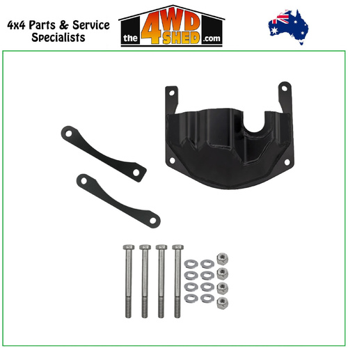Superior Gen-2 Bolt-On Low Profile Diff Guard Toyota Landcruiser 76 78 79 Series 11/2016-On - Front