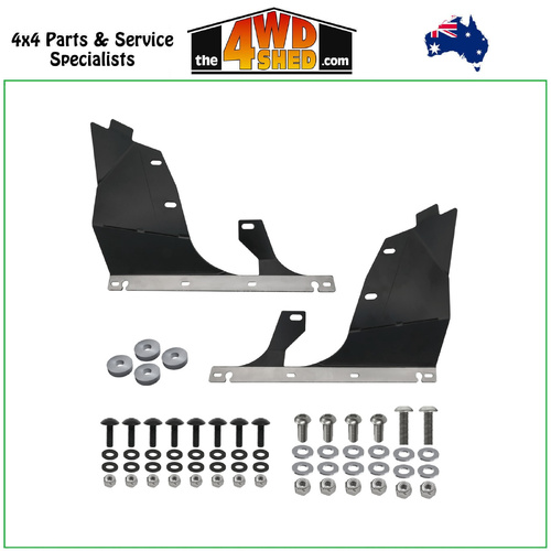 Superior Premium Mudflap Kit Nissan Patrol GQ with OEM Plastic Flares - Front