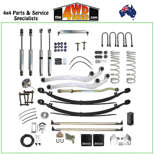 Superior VSB14 Street Legal 3 Inch Lift (75mm) Lift Kit (Eligible for 4.2T GVM Upgrade) Toyota Landcruiser 79 Series J7 2022 on