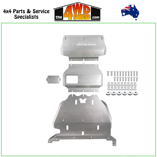 Superior 304 Stainless Steel Engine Diff Transfer Guard BYD Shark 6 2024-On