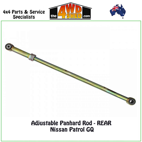 Adjustable Panhard Rod Nissan Patrol GQ - REAR