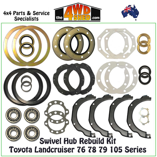 Swivel Hub Rebuild Kit Toyota Landcruiser 76 78 79 105 Series