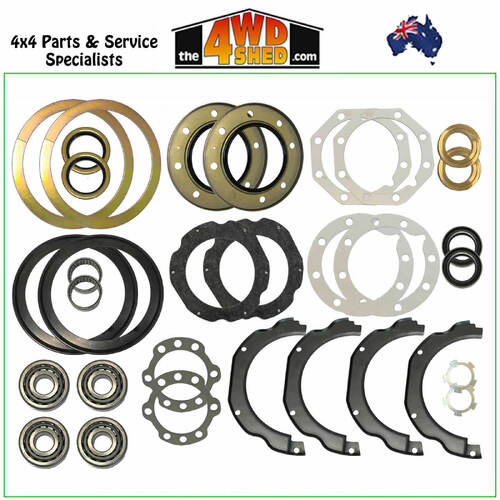 Rear Axle Wheel Hub Kit For Toyota Landcruiser 78, 79, 105 Series (1998-2007) - 2 Year Warranty