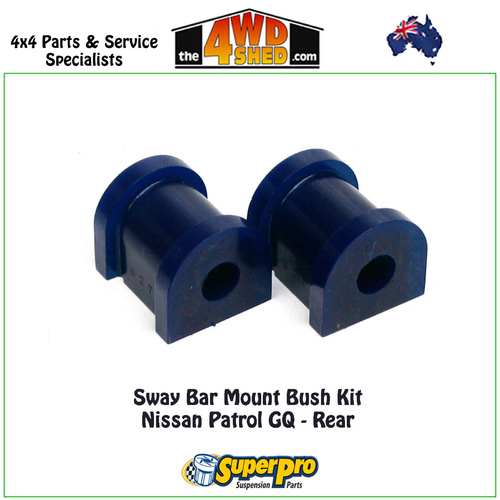 Sway Bar Mount Bush Kit Nissan Patrol GQ - Rear