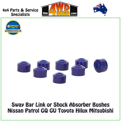 Sway Bar Link or Shock Absorber Bushes Nissan Patrol GQ GU Toyota Hilux Mitsubishi 
