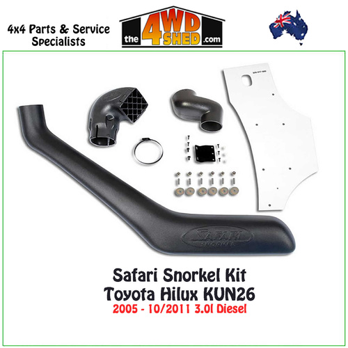 Safari V-Spec Snorkel Toyota Hilux KUN26 3.0l Diesel 2005-10/2011