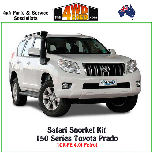 Safari V-Spec Snorkel 150 Series Toyota Prado 4.0l Petrol 10/2009-On