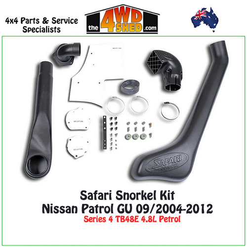 Safari V-Spec Snorkel GU Nissan Patrol Series 4 4.8l Petrol
