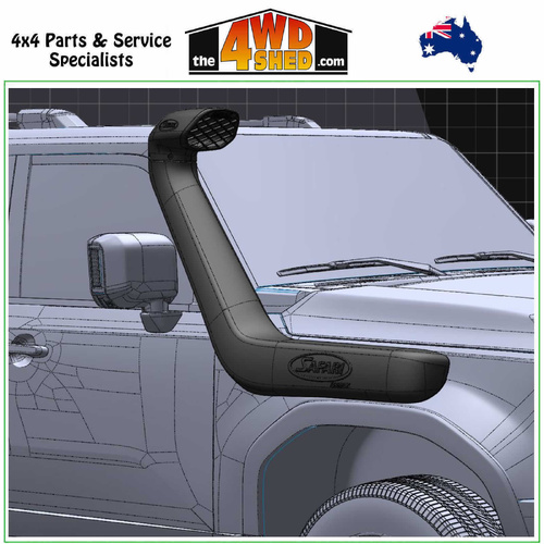 Safari Armax Snorkel 250 Series Toyota Prado 2.4L Petrol 2.8L Diesel 2025-On
