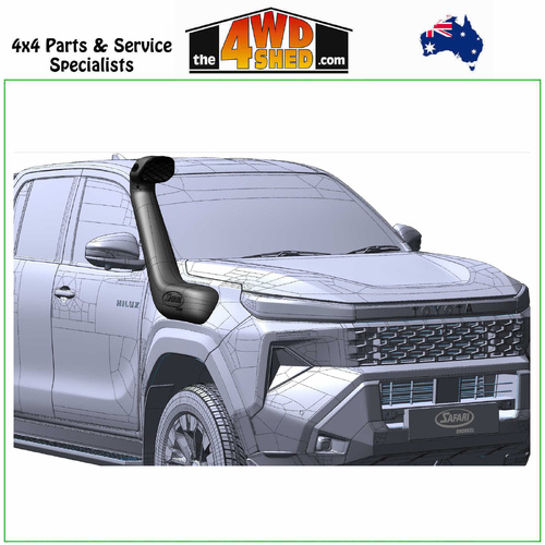 Safari Armax Snorkel Toyota Hilux N90 1GD-FTV 2.8l Diesel 9/2025-On