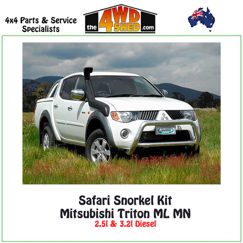 Safari V-Spec Snorkel Mitsubishi Triton ML MN 2.5l 3.2l Diesel