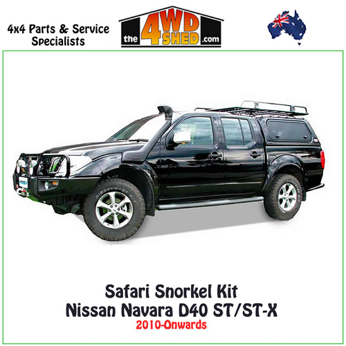 Safari V-Spec Snorkel Nissan Navara D40 ST/ST-X 04/2005-2009