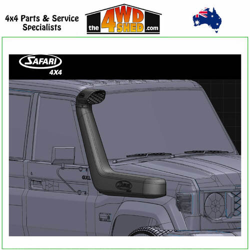 Safari ARMAX Snorkel Toyota Landcruiser 76 78 79 Series 2.8L 4CYL 1GD-FTV 2024+