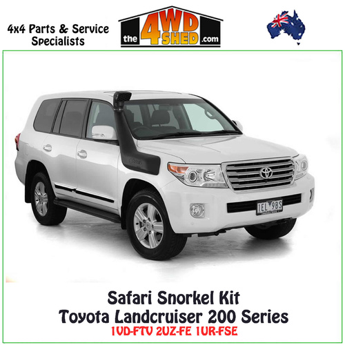 Safari V-Spec Snorkel Toyota Landcruiser 200 Series 1VD-FTV 2UZ-FE 1UR-FSE 2007-2015