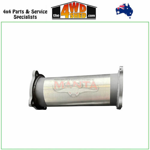VDJ79 V8 Single & Dual Cab, 300mm Long, Superior 4" Chassis Extension Pipe