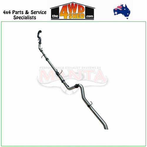 GWM Cannon Ute 2.0L TD 2020-2025 3 inch Exhaust Turbo Back With Hotdog With Cat