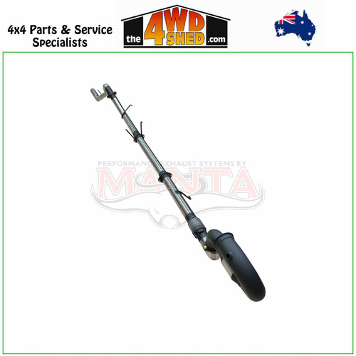 GWM Cannon Ute 2.0L TD 2020-2025 3 inch Exhaust Turbo Back Without Muffler With Cat