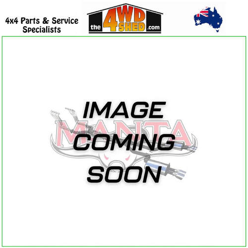 Holden Colorado RG 9/2016-On 2.8L 3 inch Exhaust DPF Turbo Back without Cat & with Hotdog