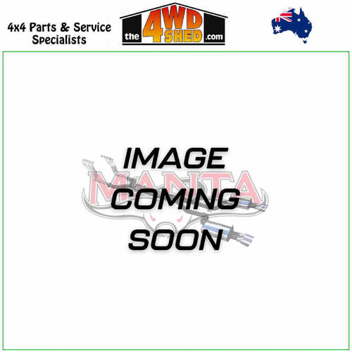 Isuzu DMAX 3.0L CRD 2012-2017 3 inch Exhaust With Cat With Hotdog